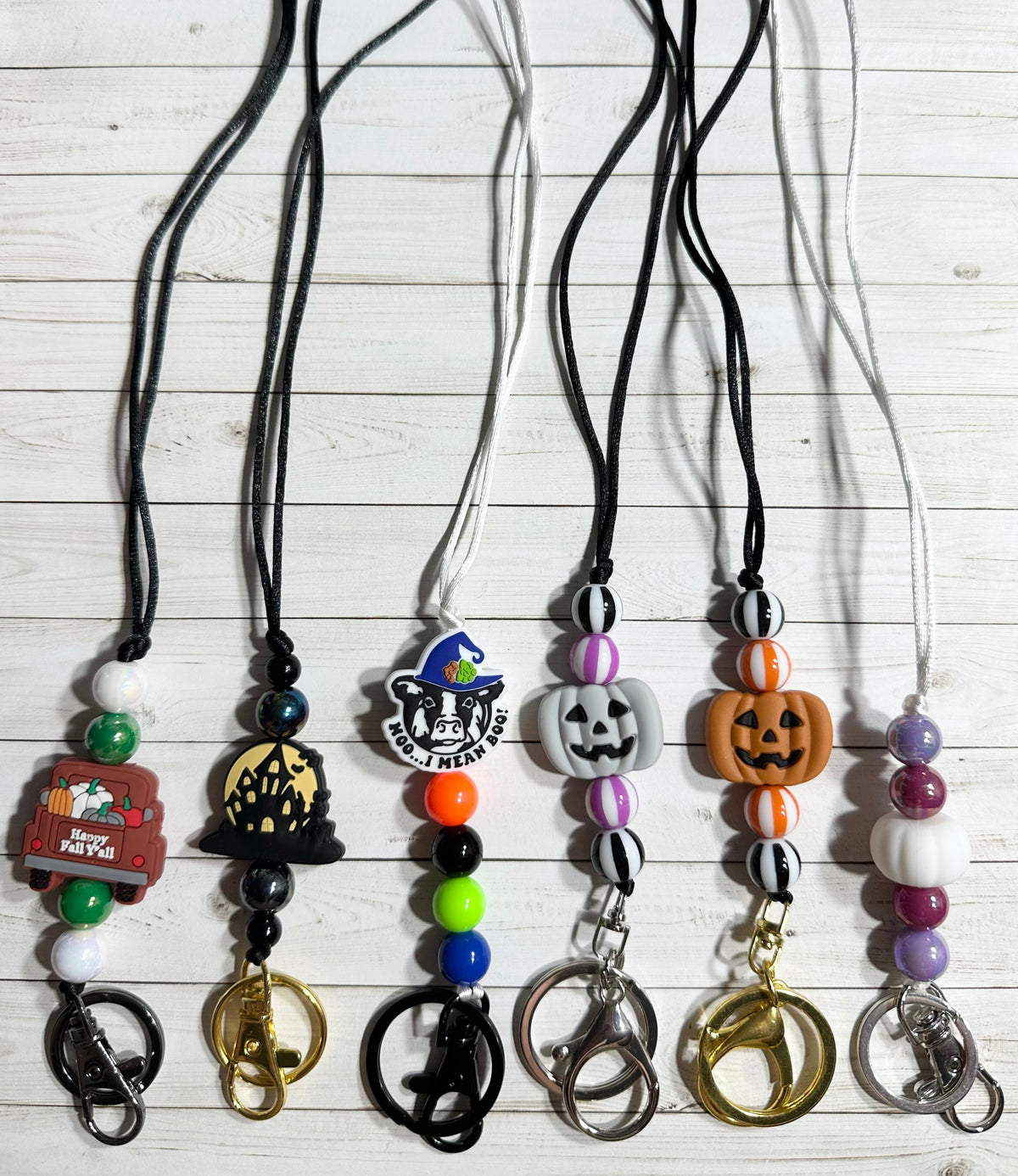 Fall & Halloween Lanyards