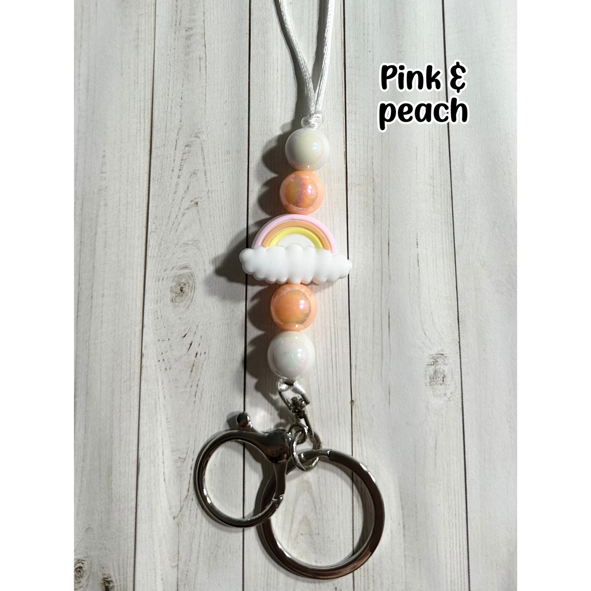 Rainbow & Clouds Lanyards