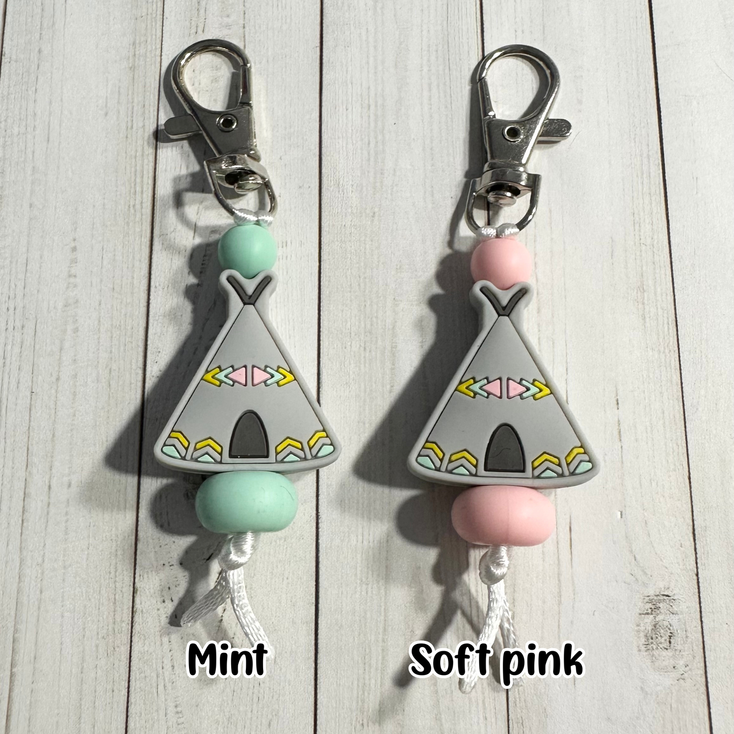 Teepee Zipper Pulls