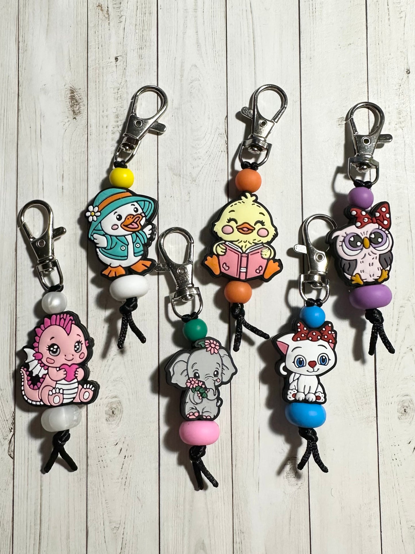 Cute Baby Animal Zipper Pulls
