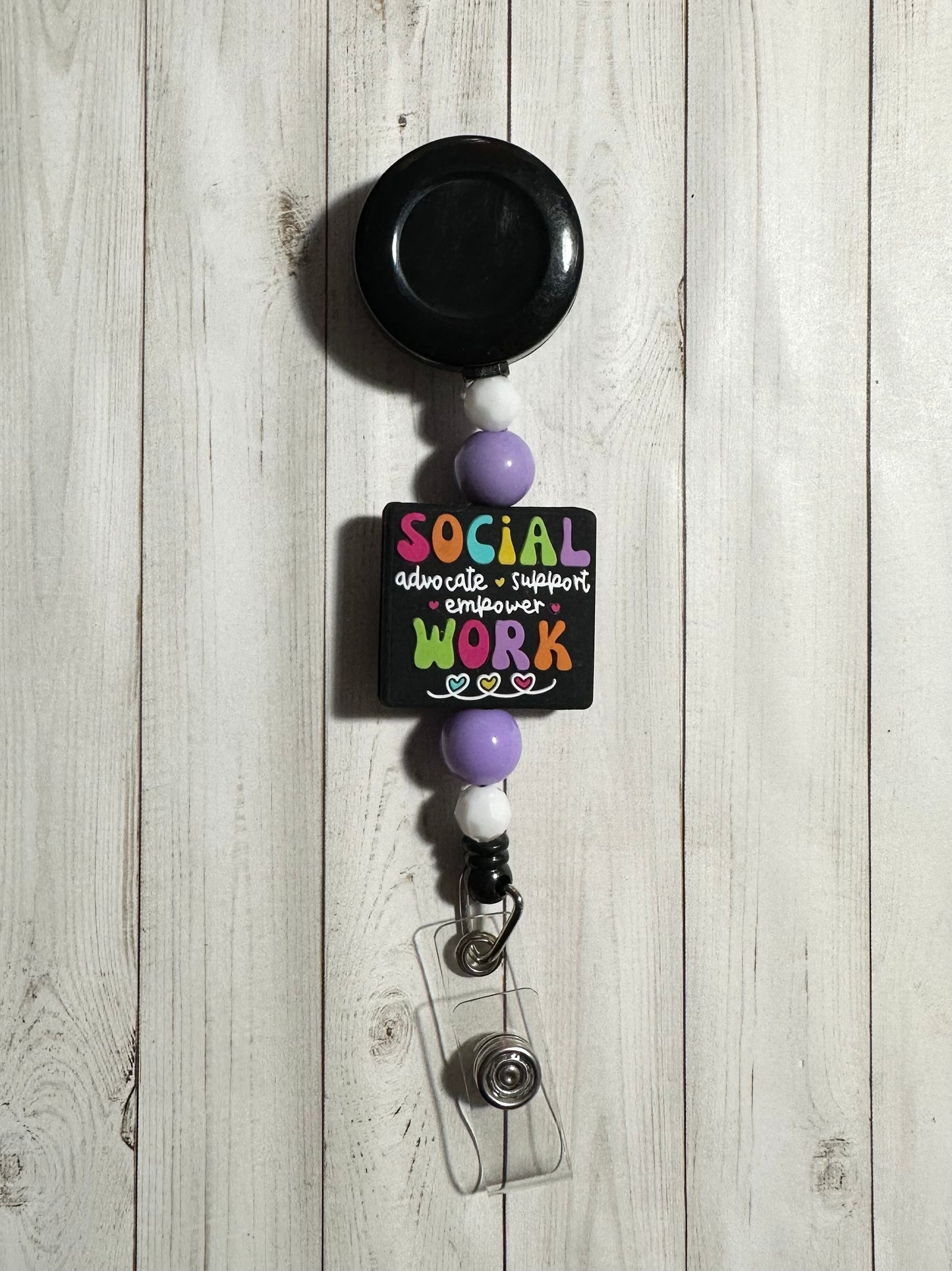 Social Worker Badge Reel