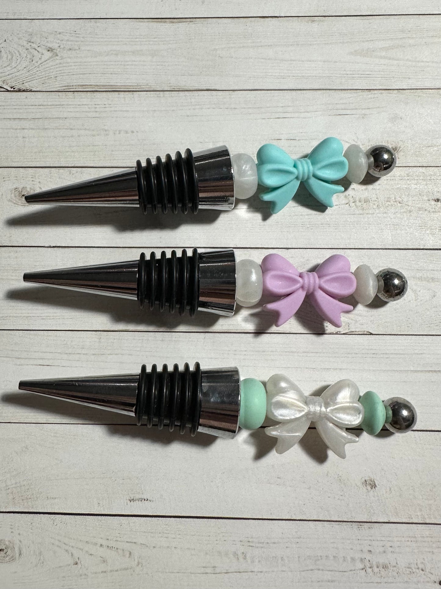 Bow Bottle Stoppers