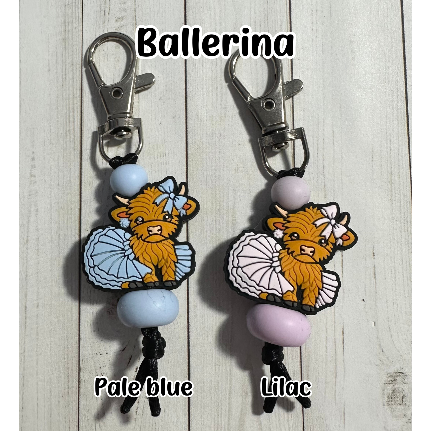 Highland Cow Zipper Pulls