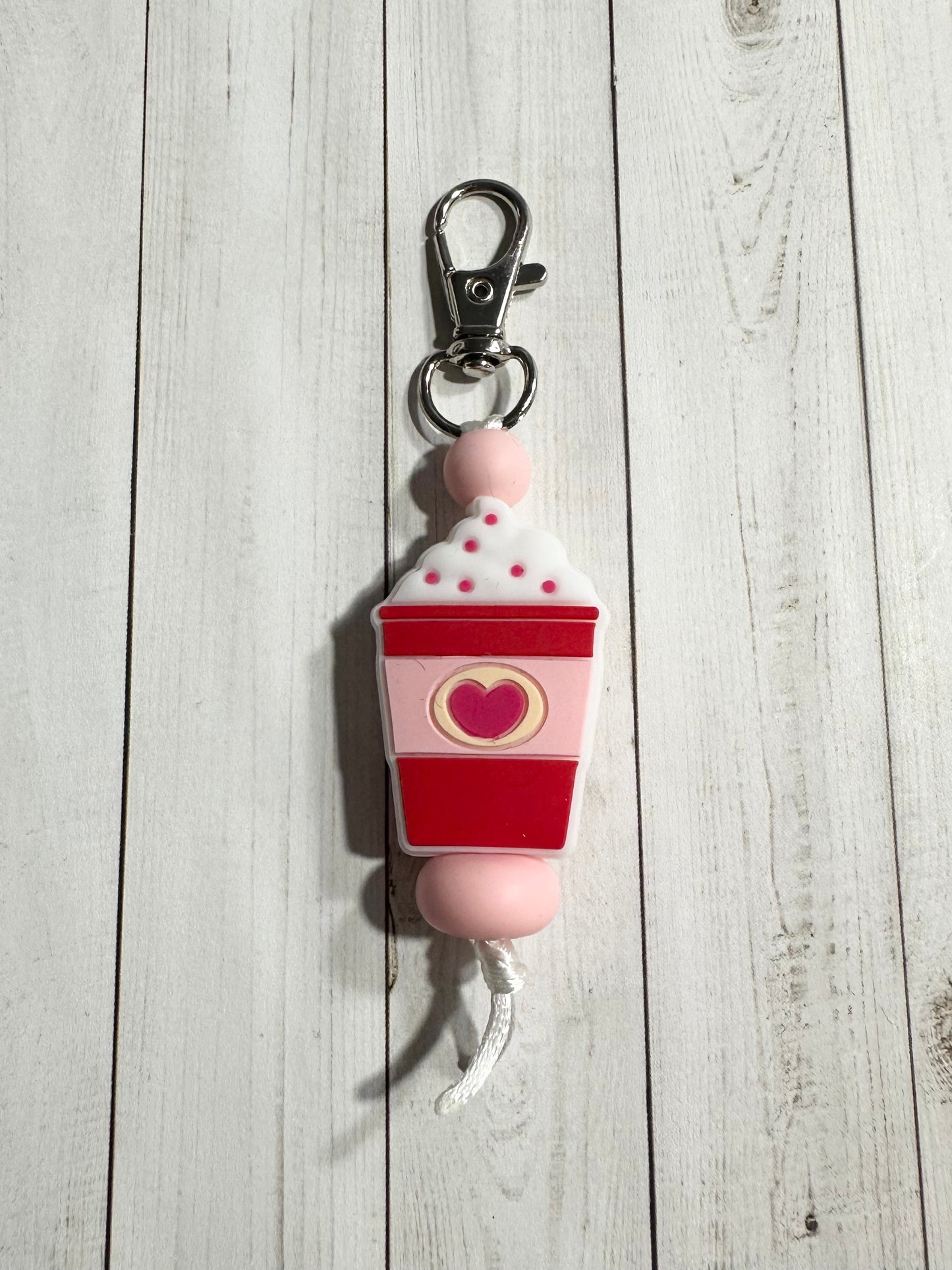 Valentine's Day Drink Zipper Pulls