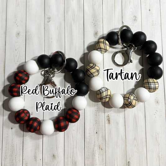 Plaid Wristlets