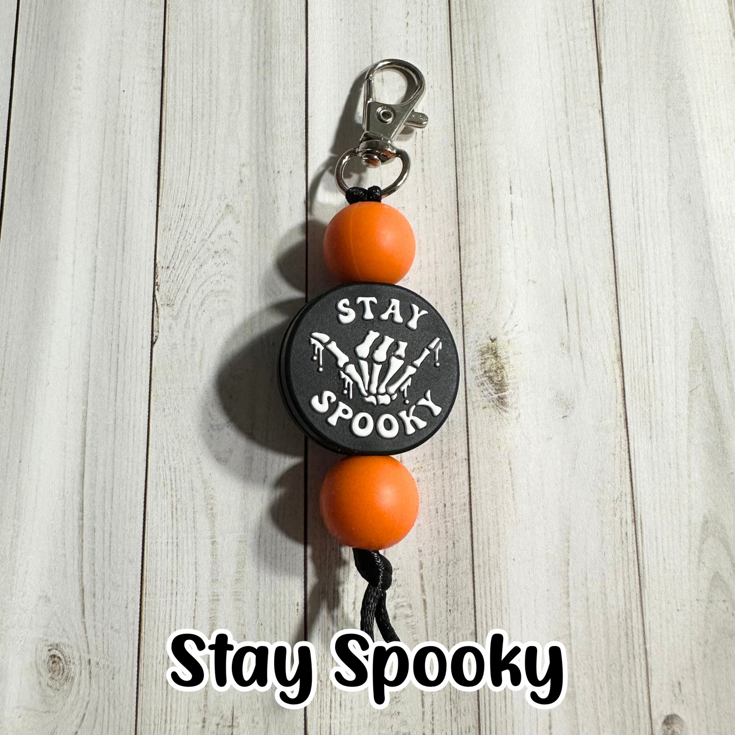 Spooky Zipper Pull
