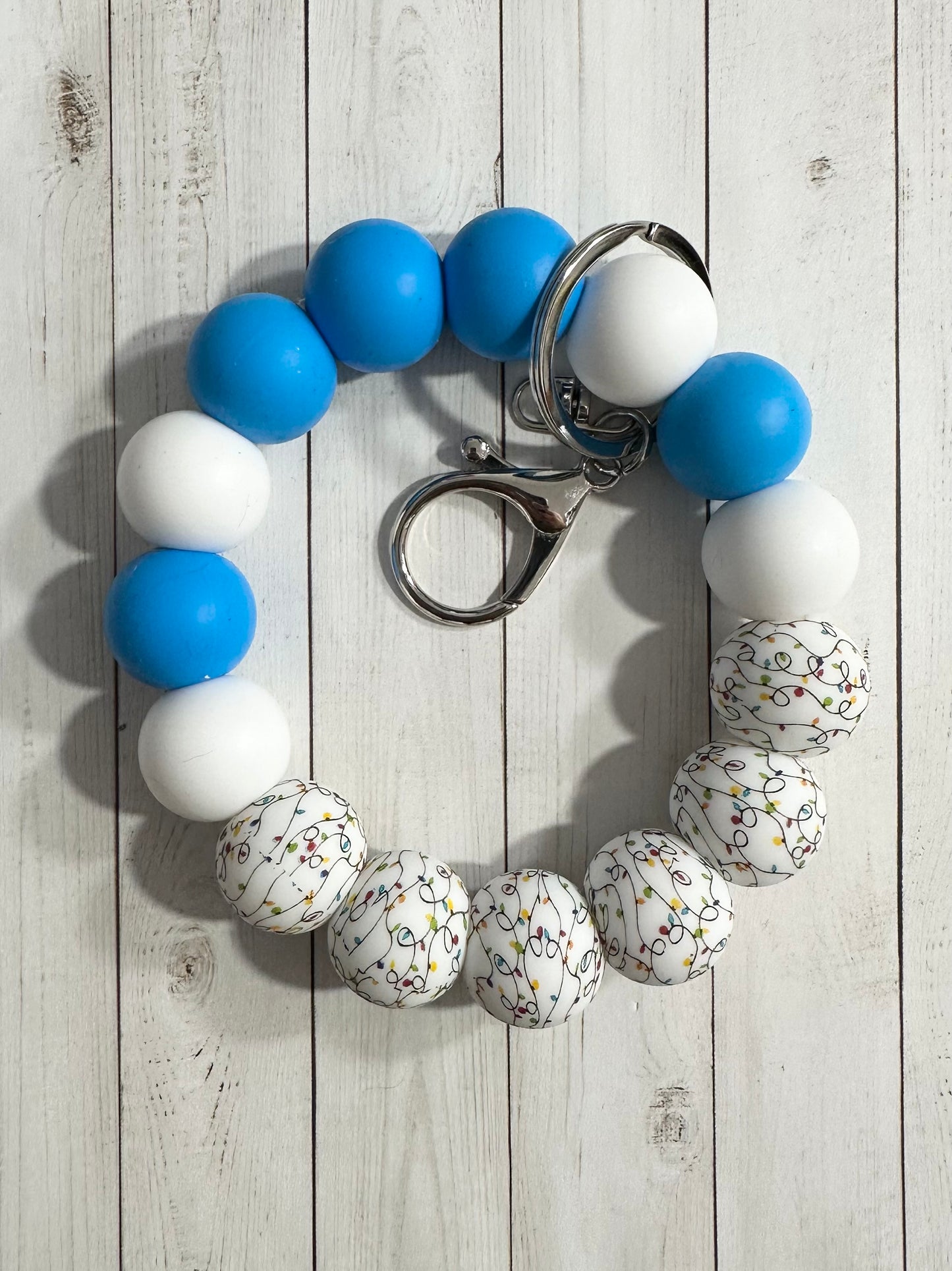 Christmas Lights Wristlets