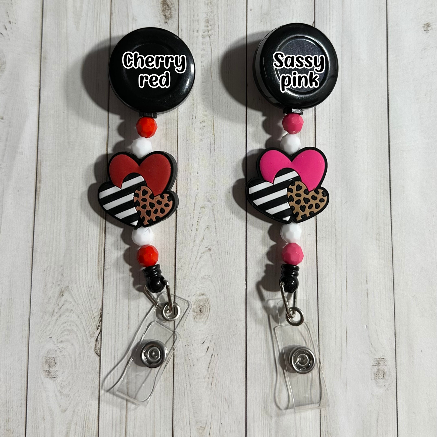 Triple Heart Badge Reel