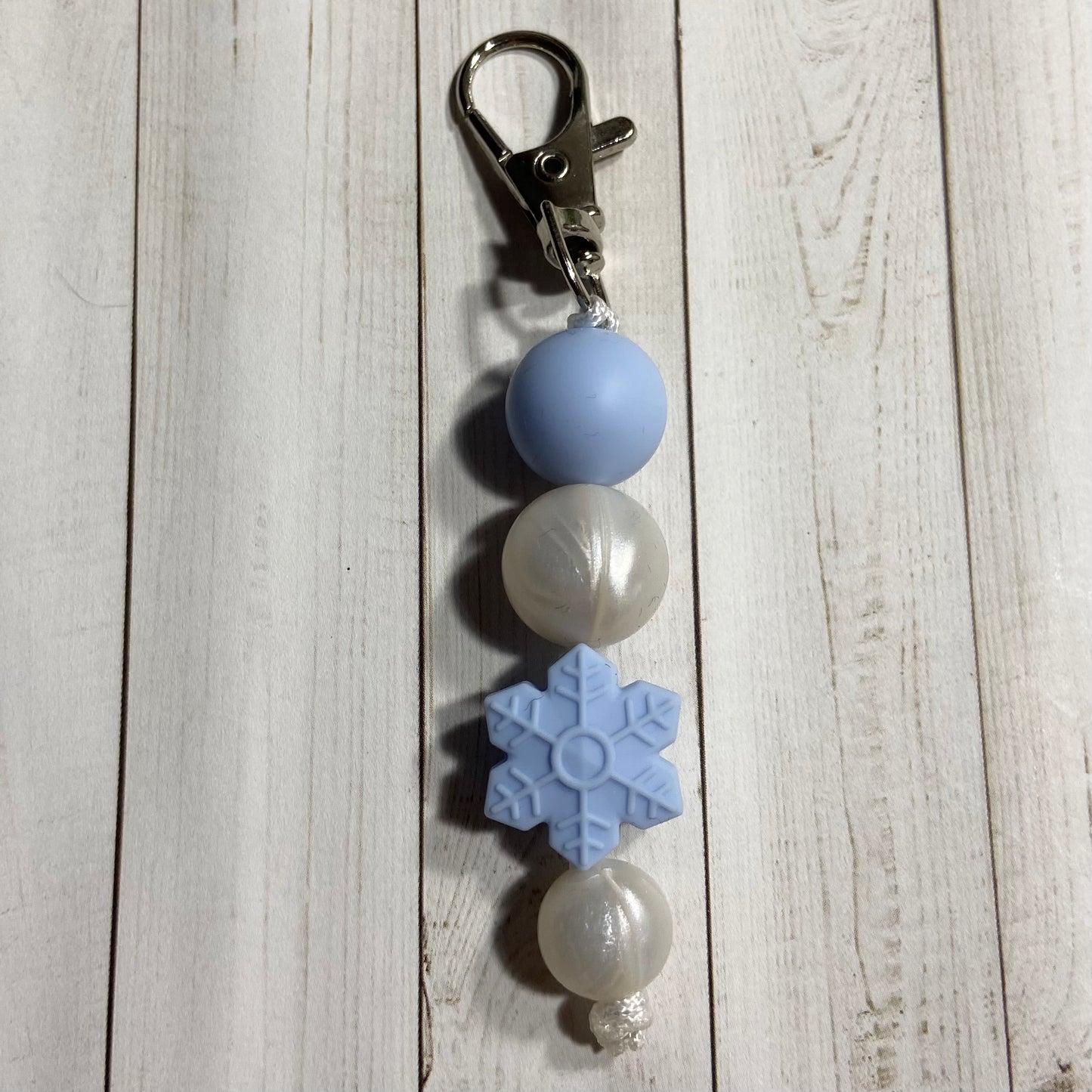 Snowflake Zipper Pulls