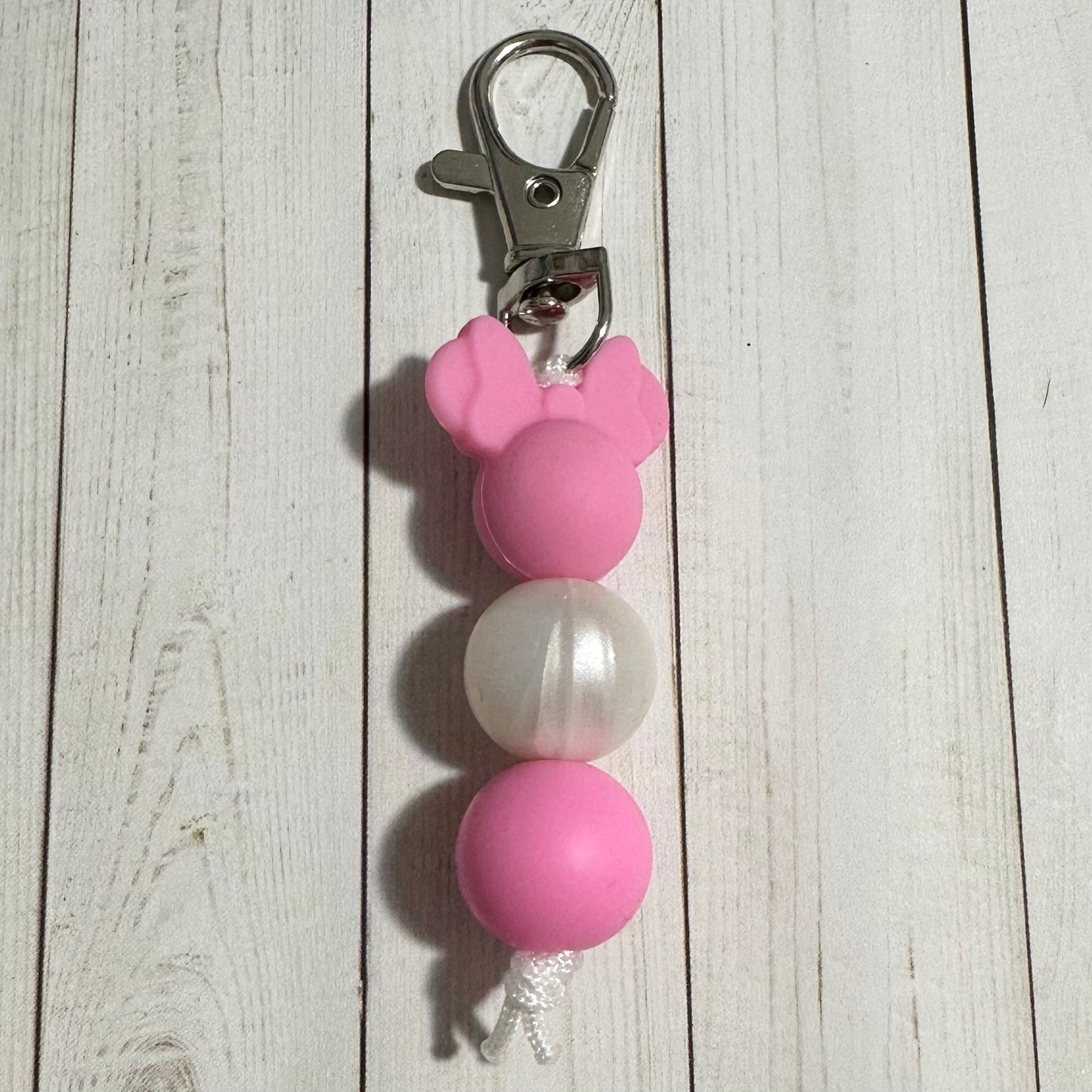 Girly Mouse Zipper Pulls