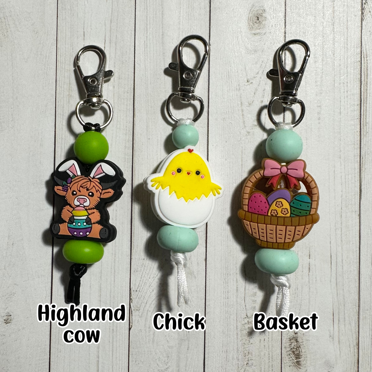 Easter Zipper Pulls