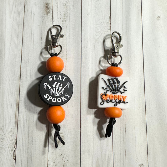 Spooky Zipper Pull