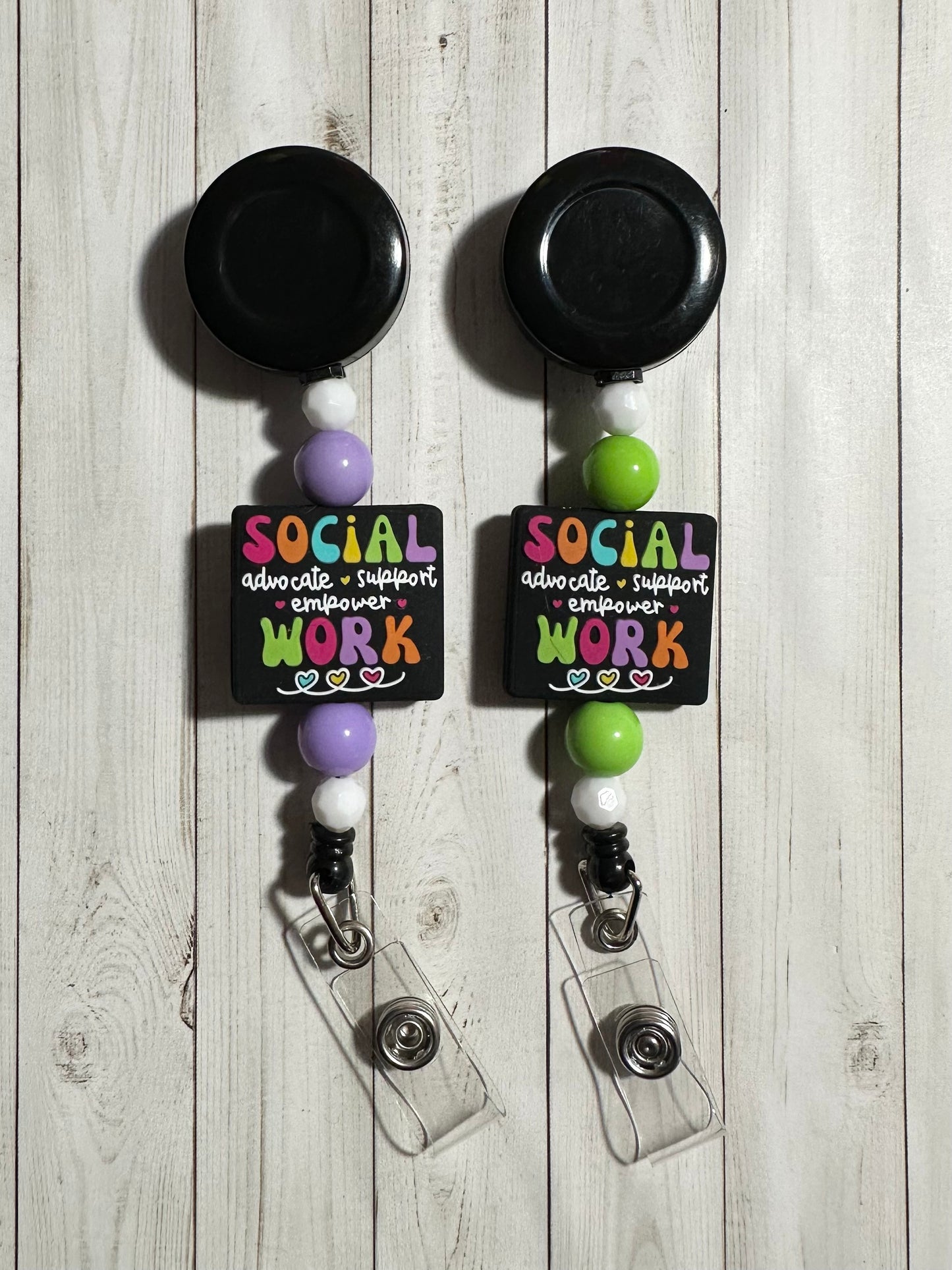 Social Worker Badge Reel
