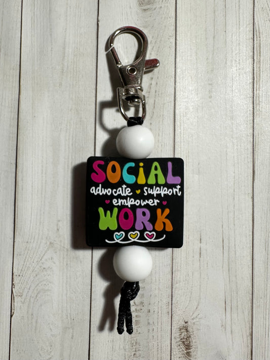Social Worker Zipper Pulls