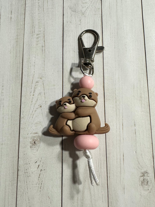 3D Mama & Baby Zipper Pulls