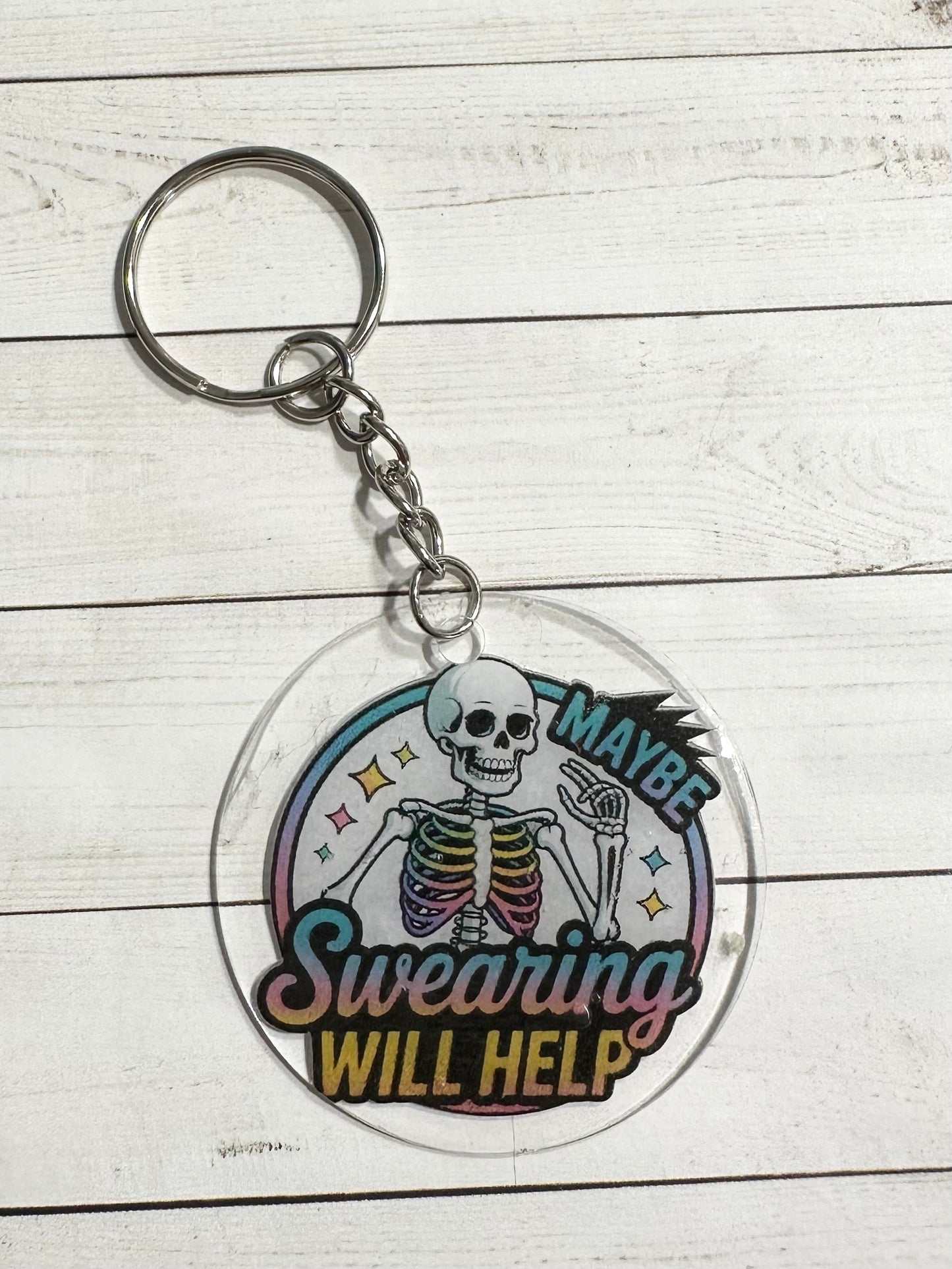 Adult 18+ Acrylic Keychain