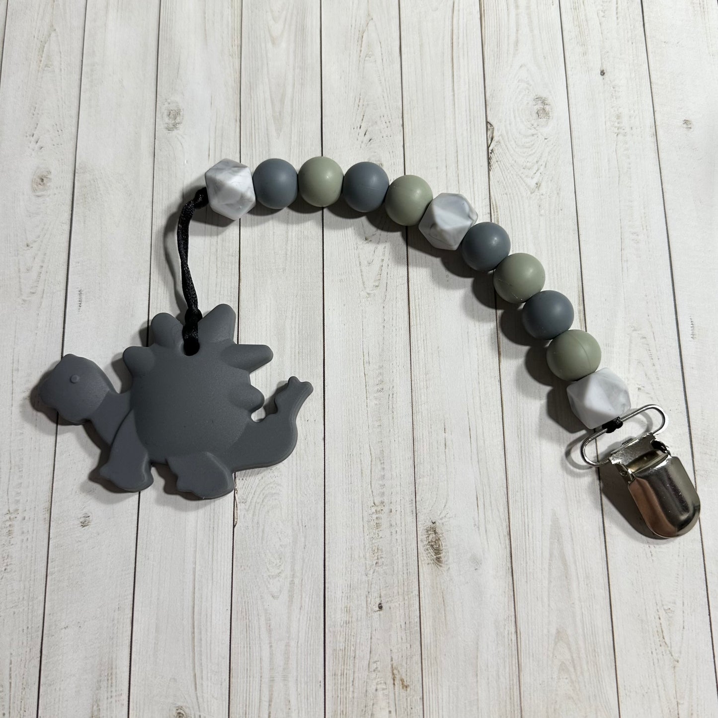 Dino Silhouette Teether