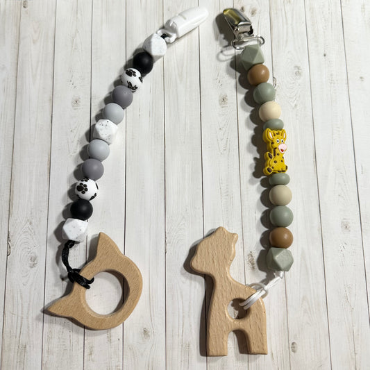 Wooden Animal Teether