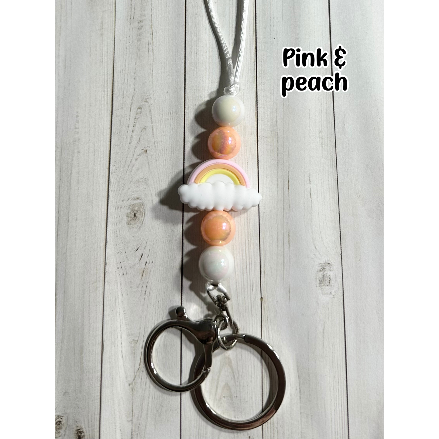 Rainbow & Clouds Lanyards