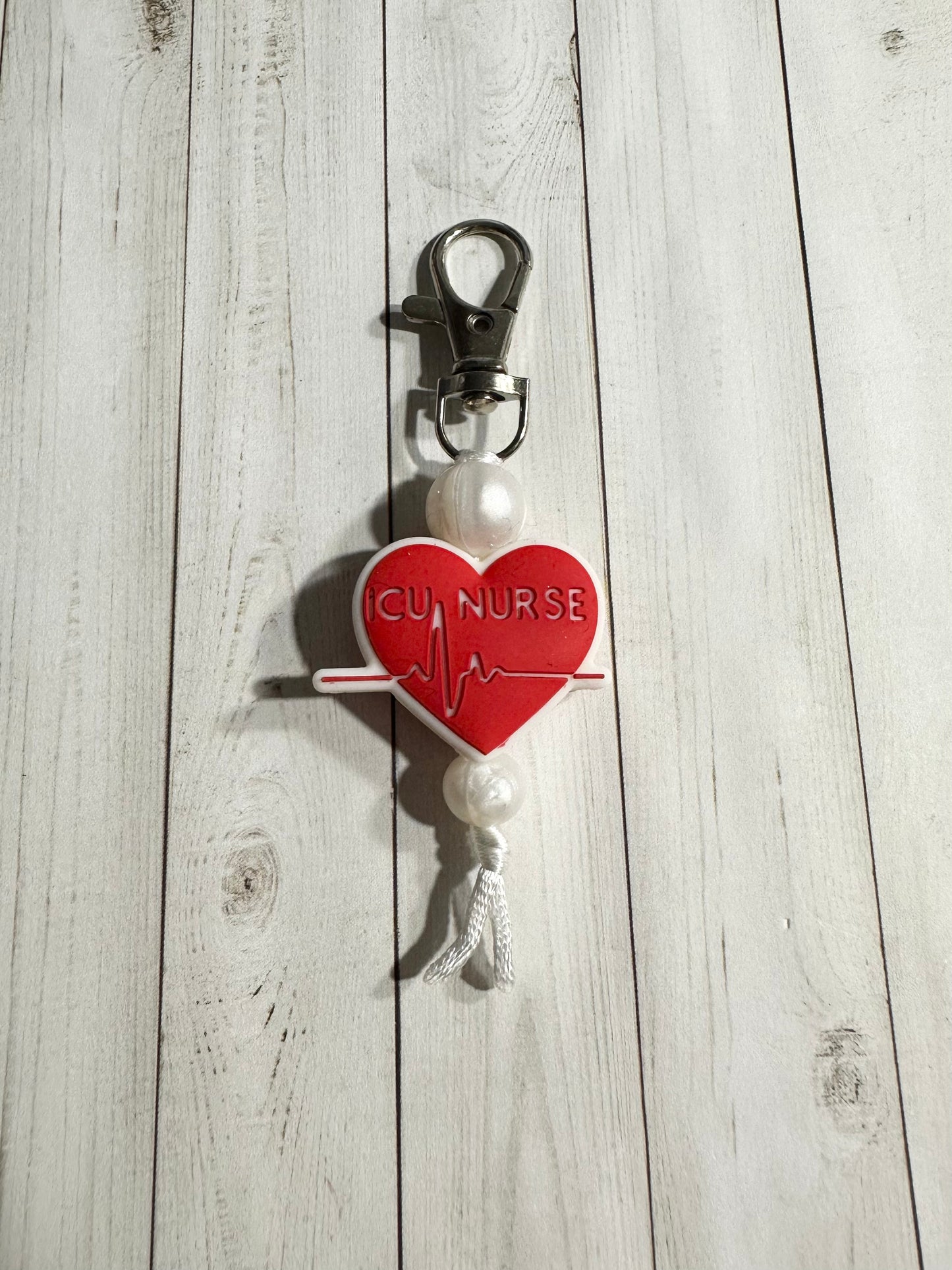 ICU Nurse Zipper Pull