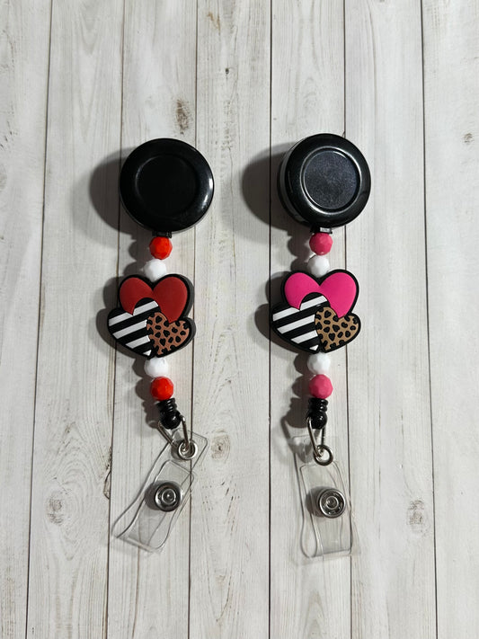 Triple Heart Badge Reel