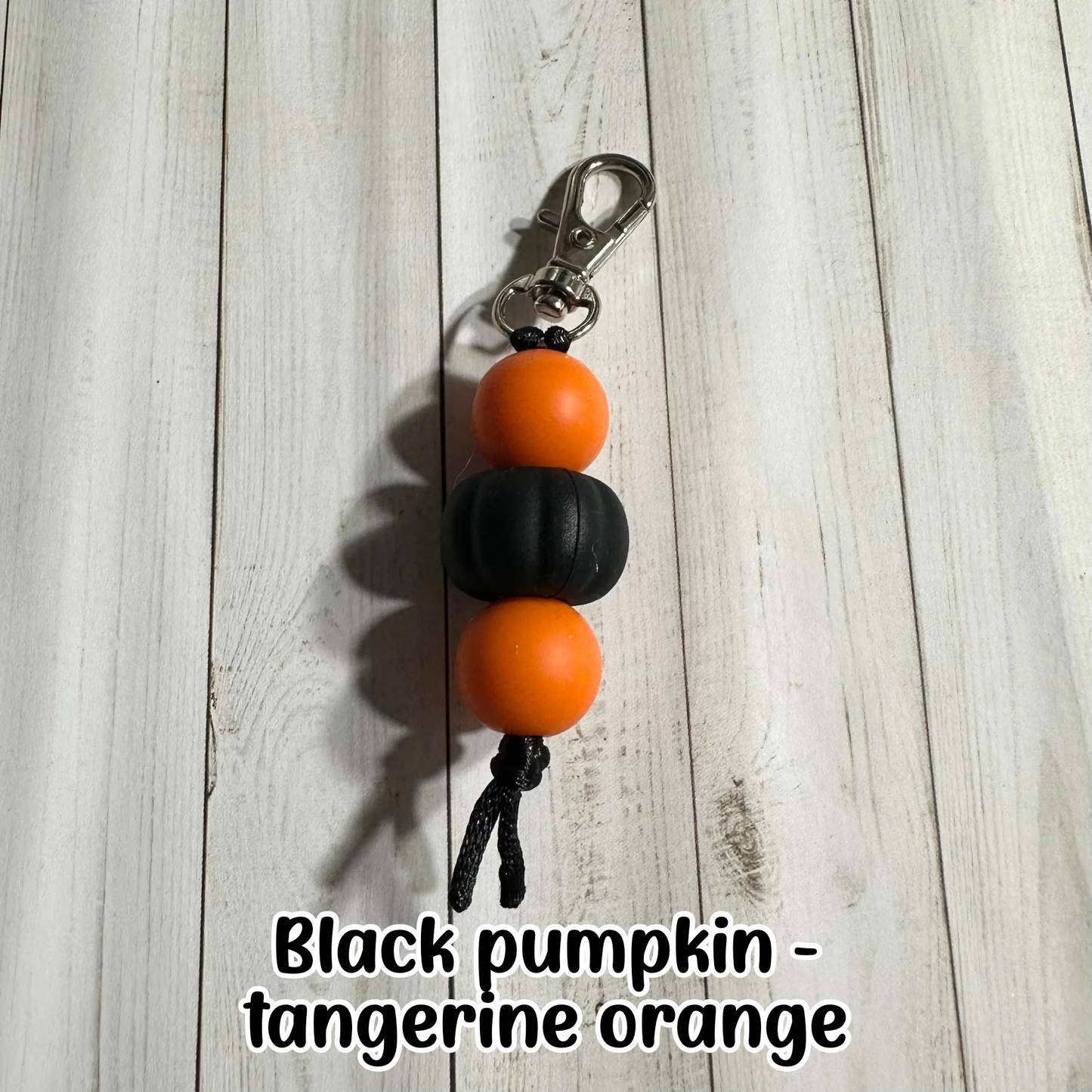 3D Pumpkin Zipper Pulls