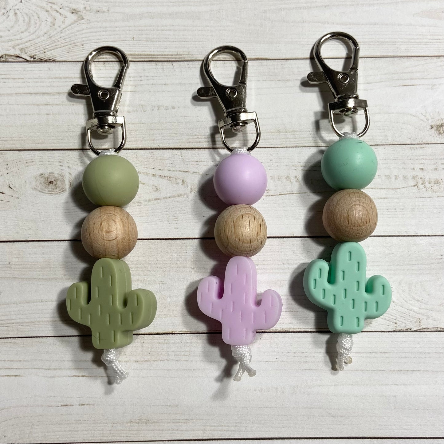 Cactus Zipper Pulls