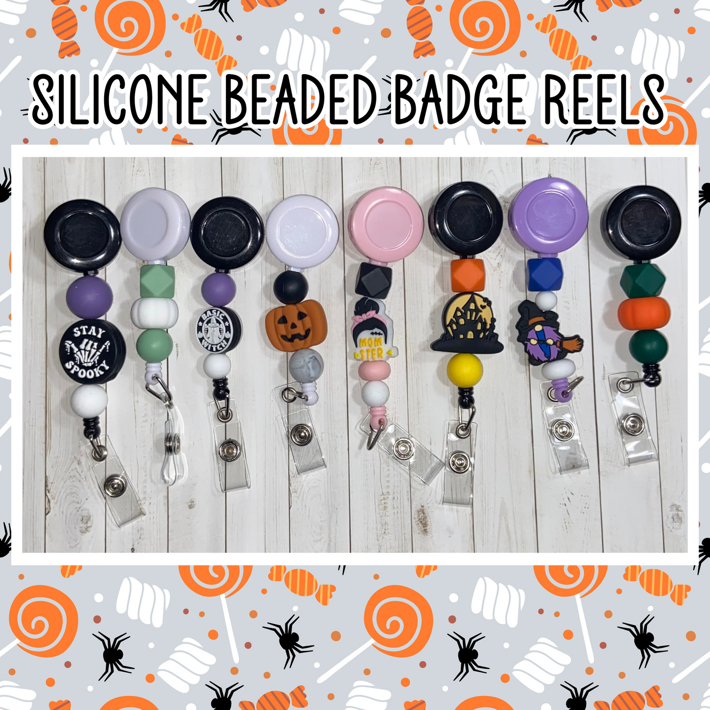 Halloween Badge Reels