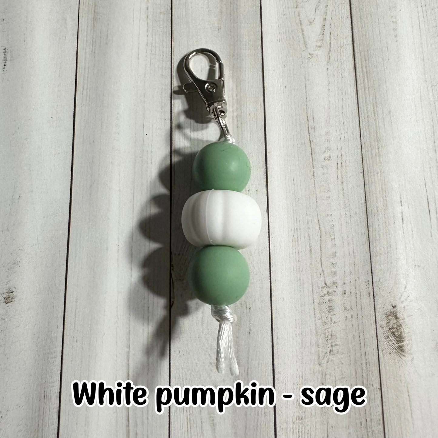 3D Pumpkin Zipper Pulls