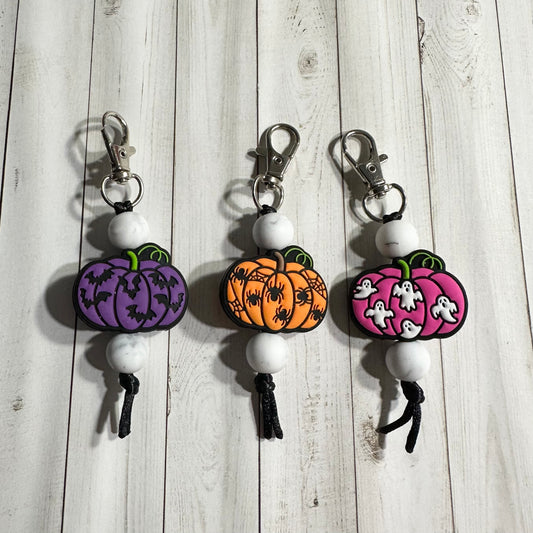 Design Pumpkin Zipper Pulls