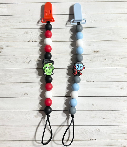Halloween Character Paci Clip