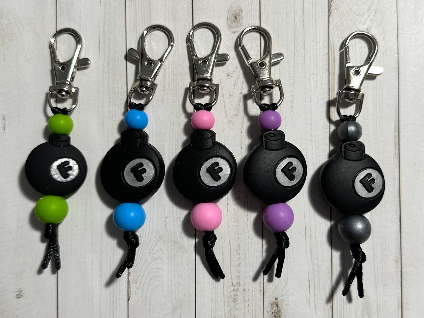 F-Bomb Zipper Pulls