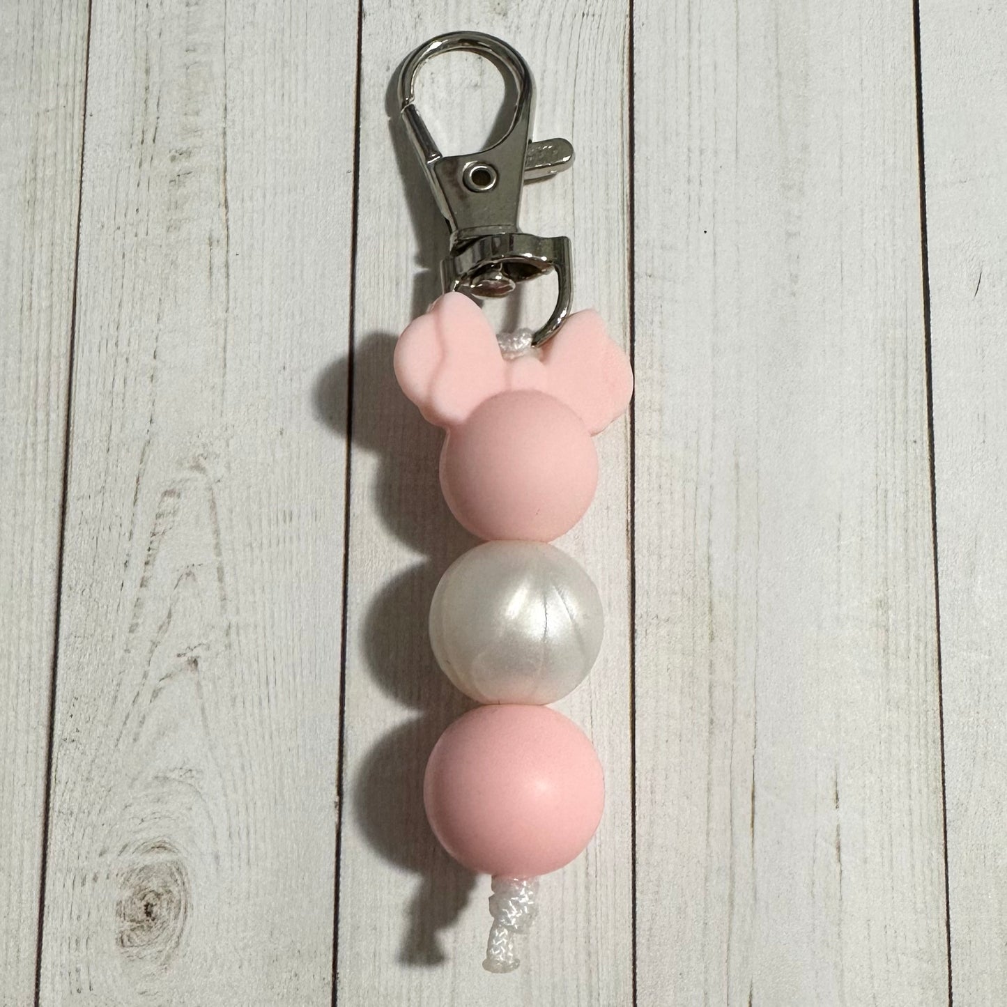 Girly Mouse Zipper Pulls