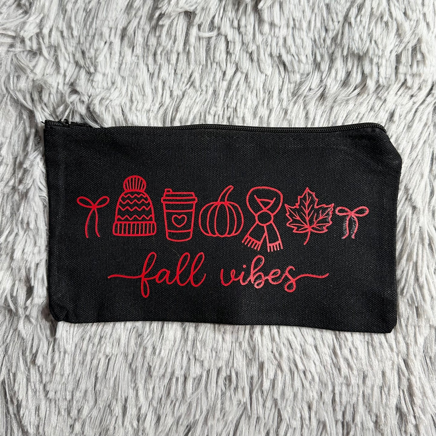 Seasonal Vibes Zipper Pouch