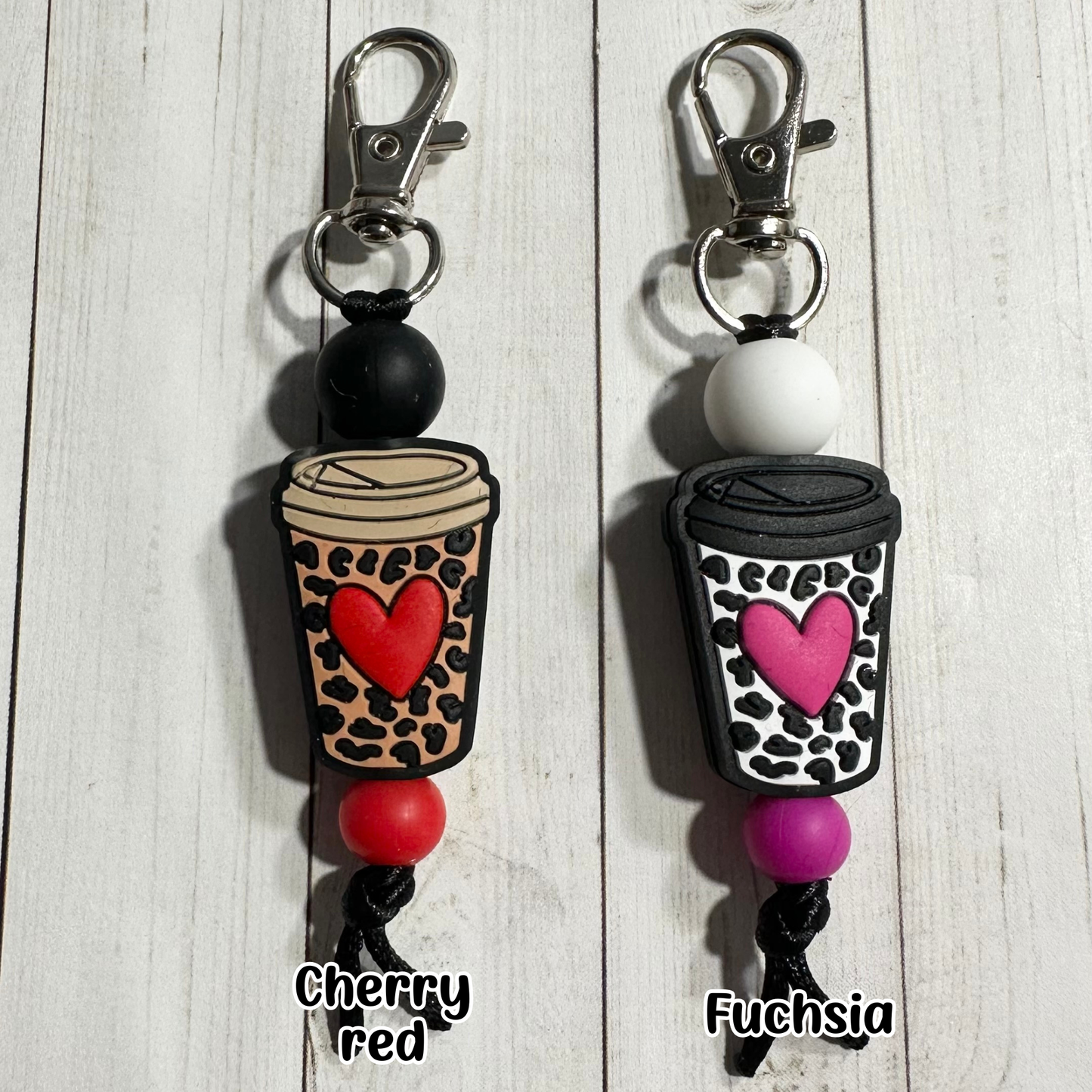 Love Latte Zipper Pulls