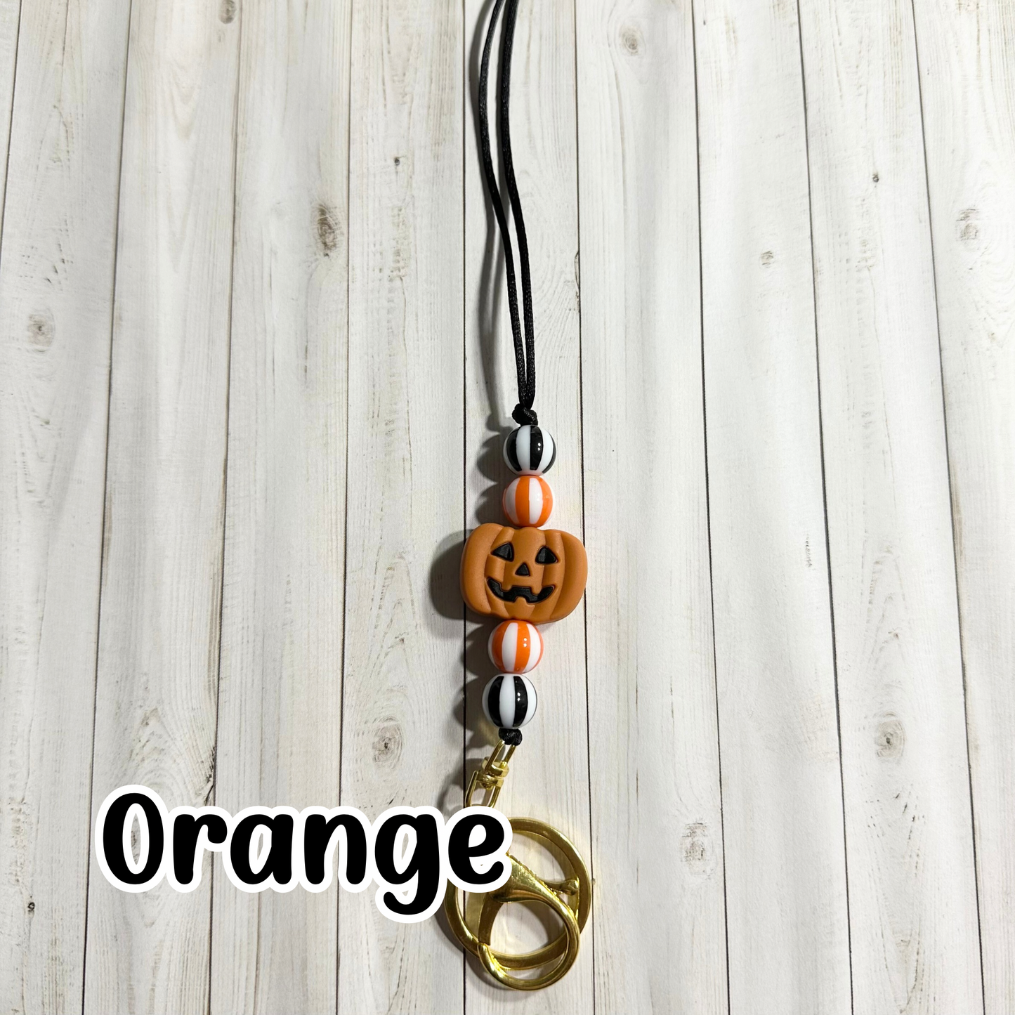 Jack-o-lantern Lanyards