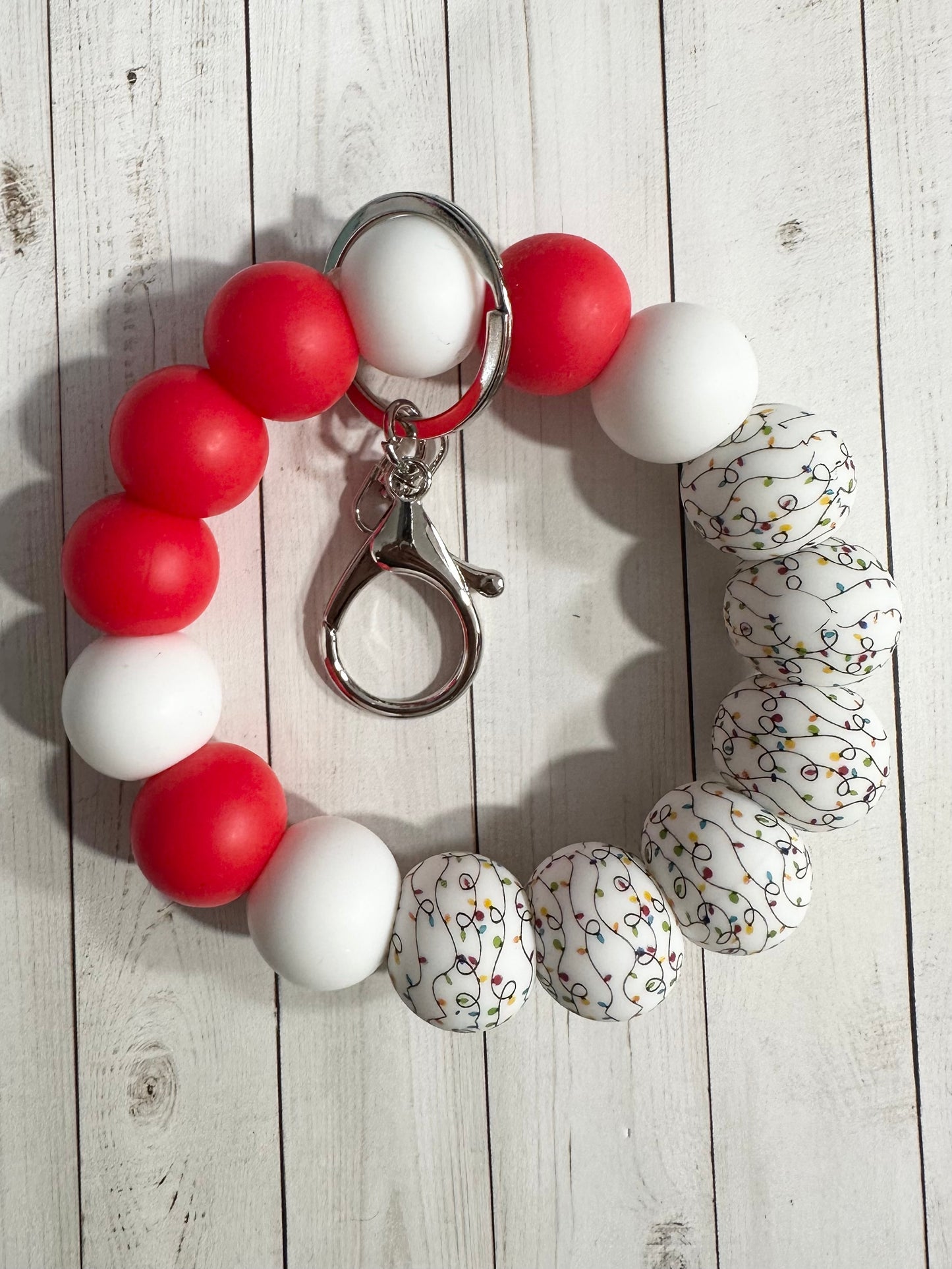 Christmas Lights Wristlets