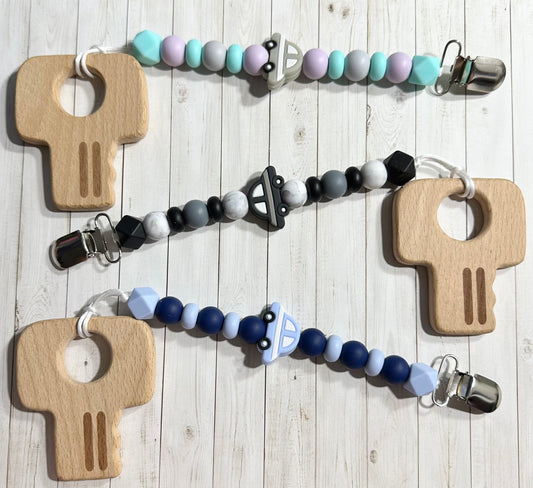 Wooden Car Key Teether