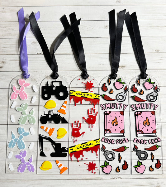 Acrylic Bookmarks