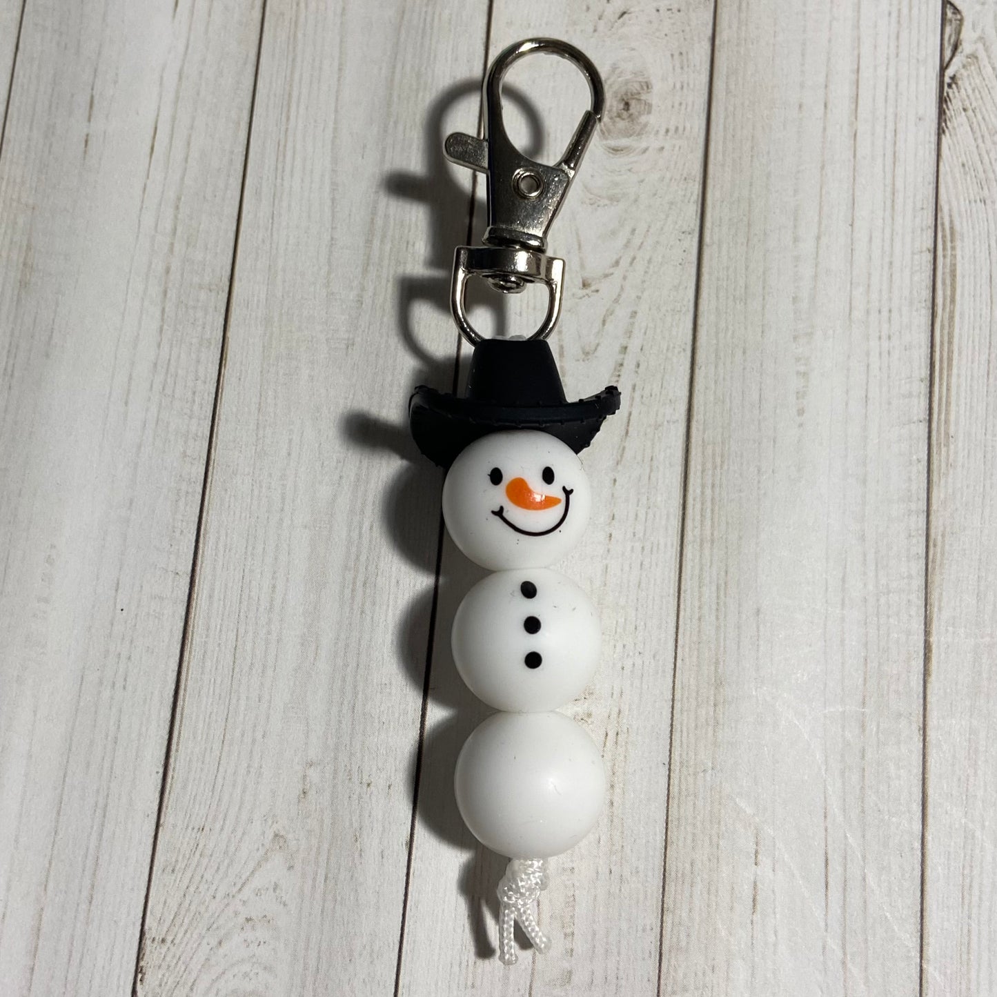 Cowboy Snowman Zipper Pulls