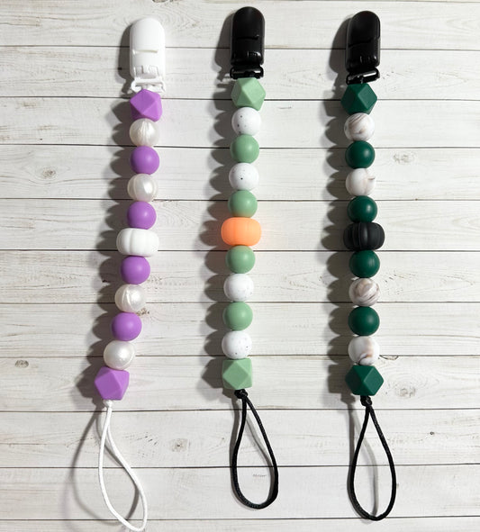 3D Pumpkin Paci Clip