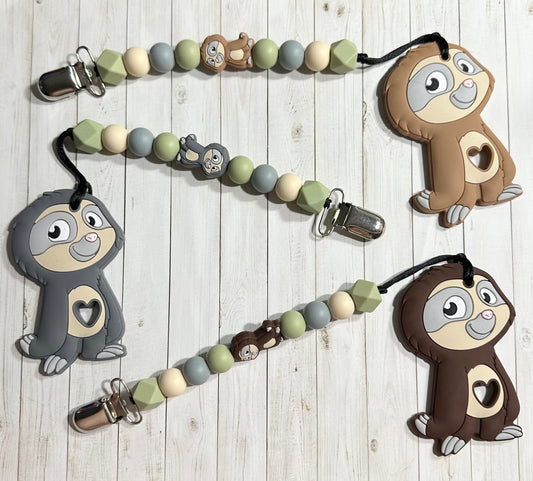 Cute Sloth Teether