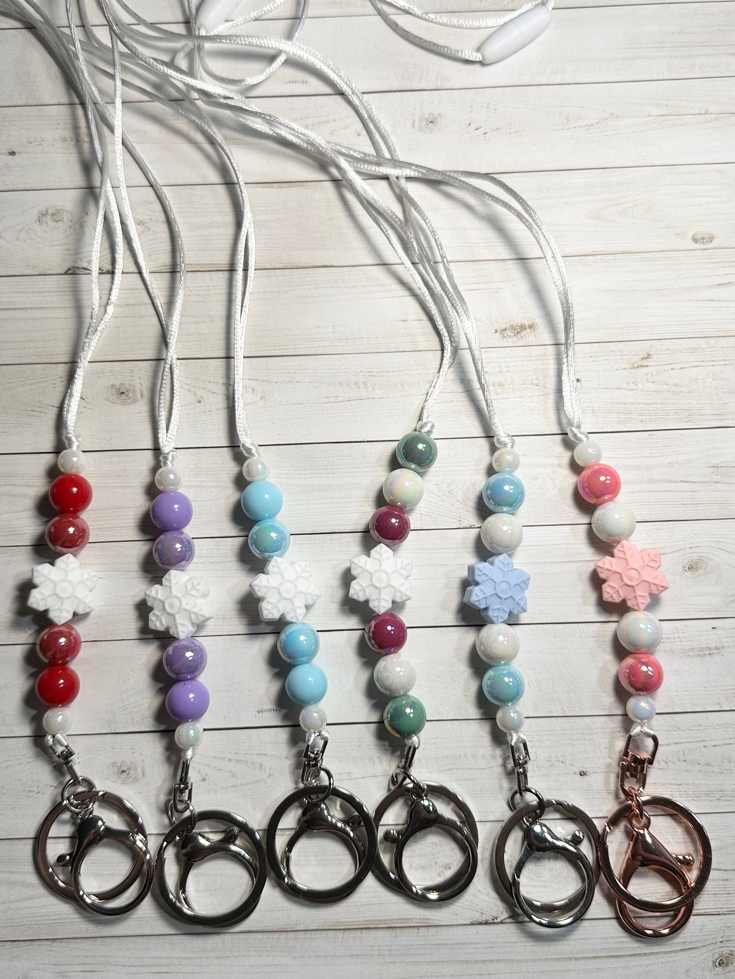 Snowflake Lanyards