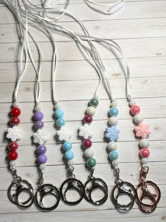 Snowflake Lanyards