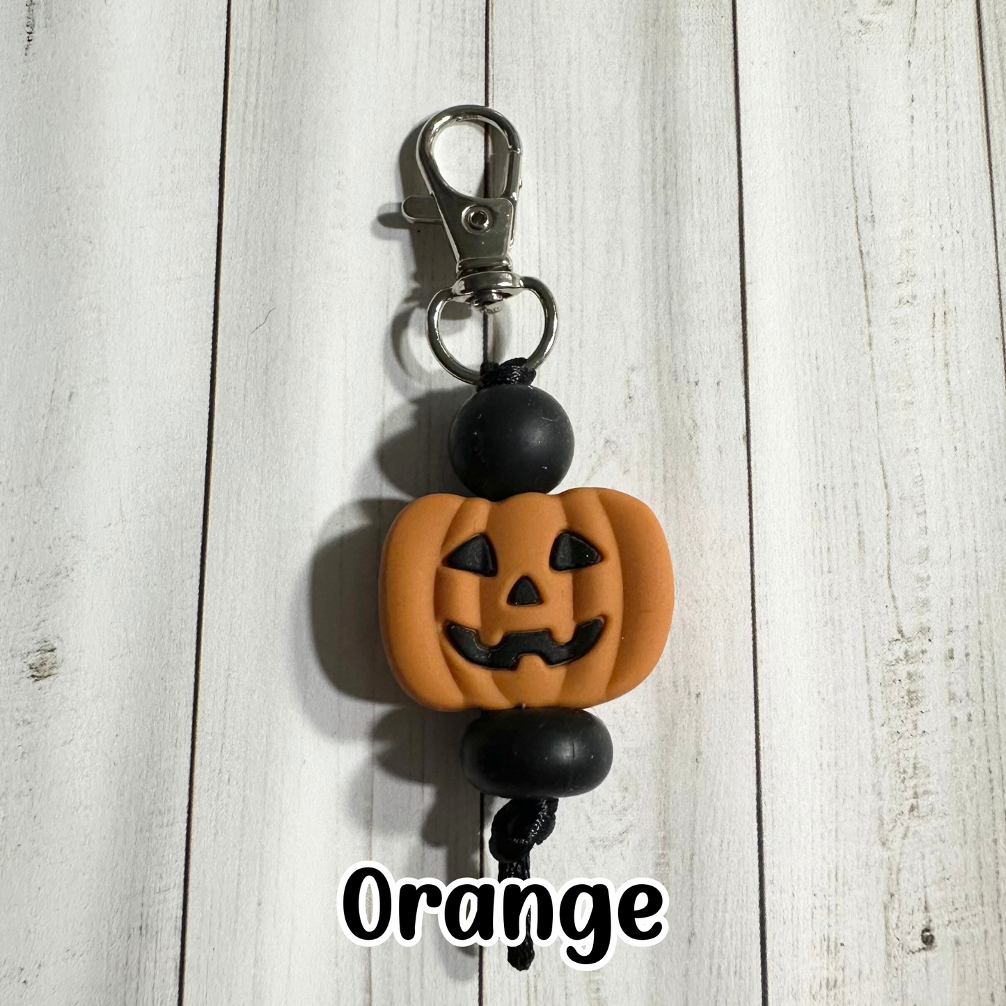 Jack-o-lantern Zipper Pulls