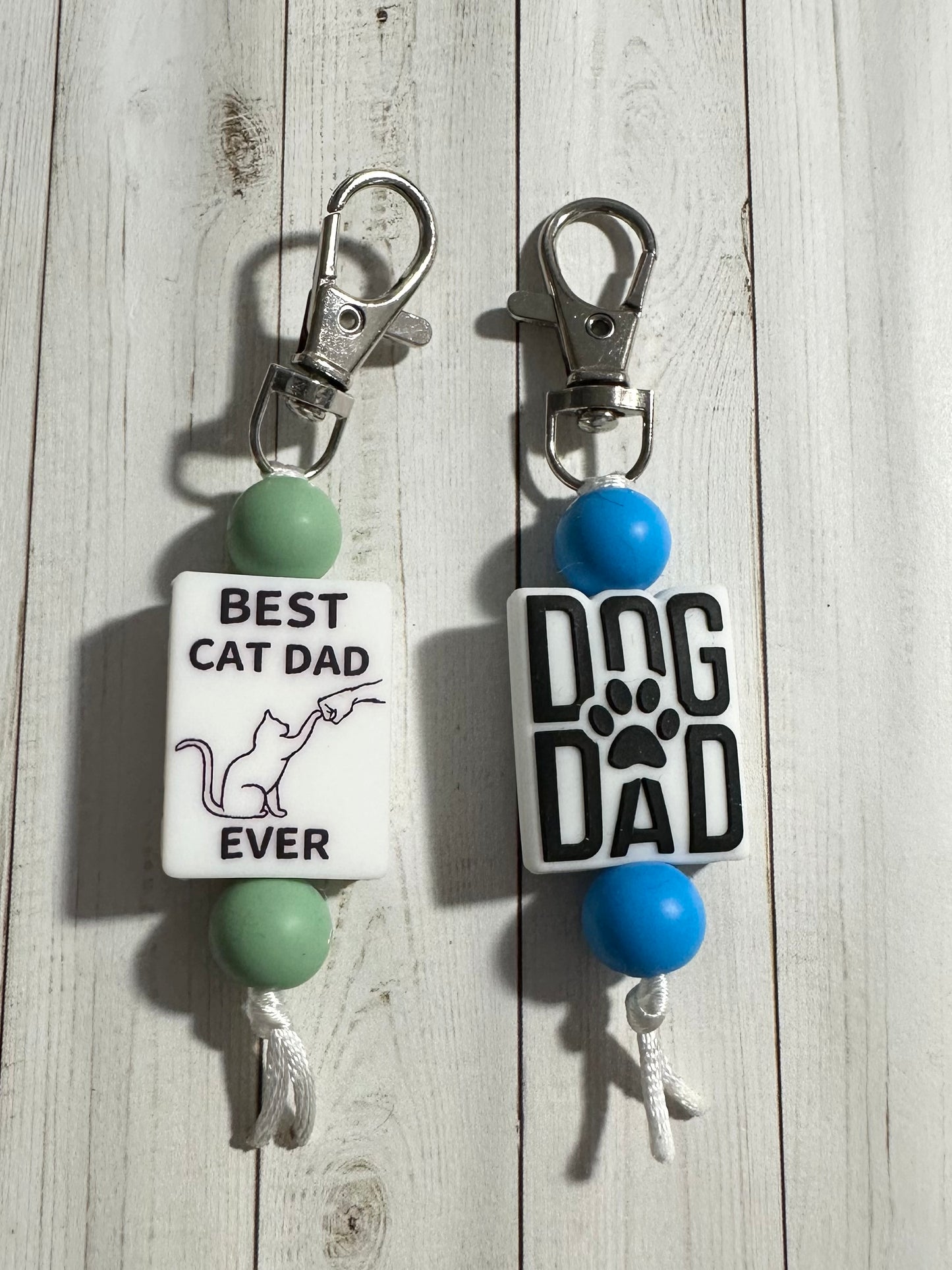 Fur Parent Zipper Pulls