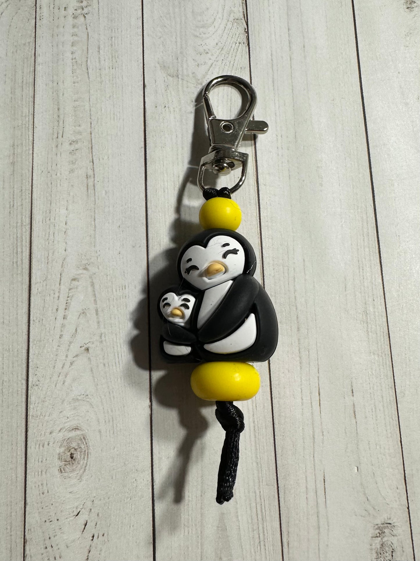 3D Mama & Baby Zipper Pulls