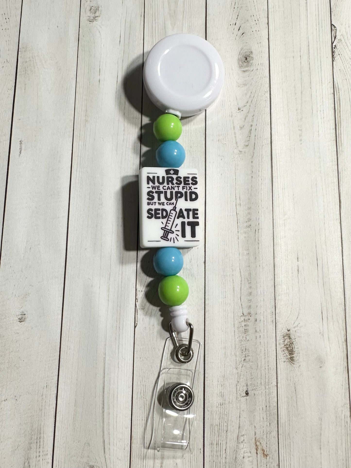 Funny Nurse Badge Reels