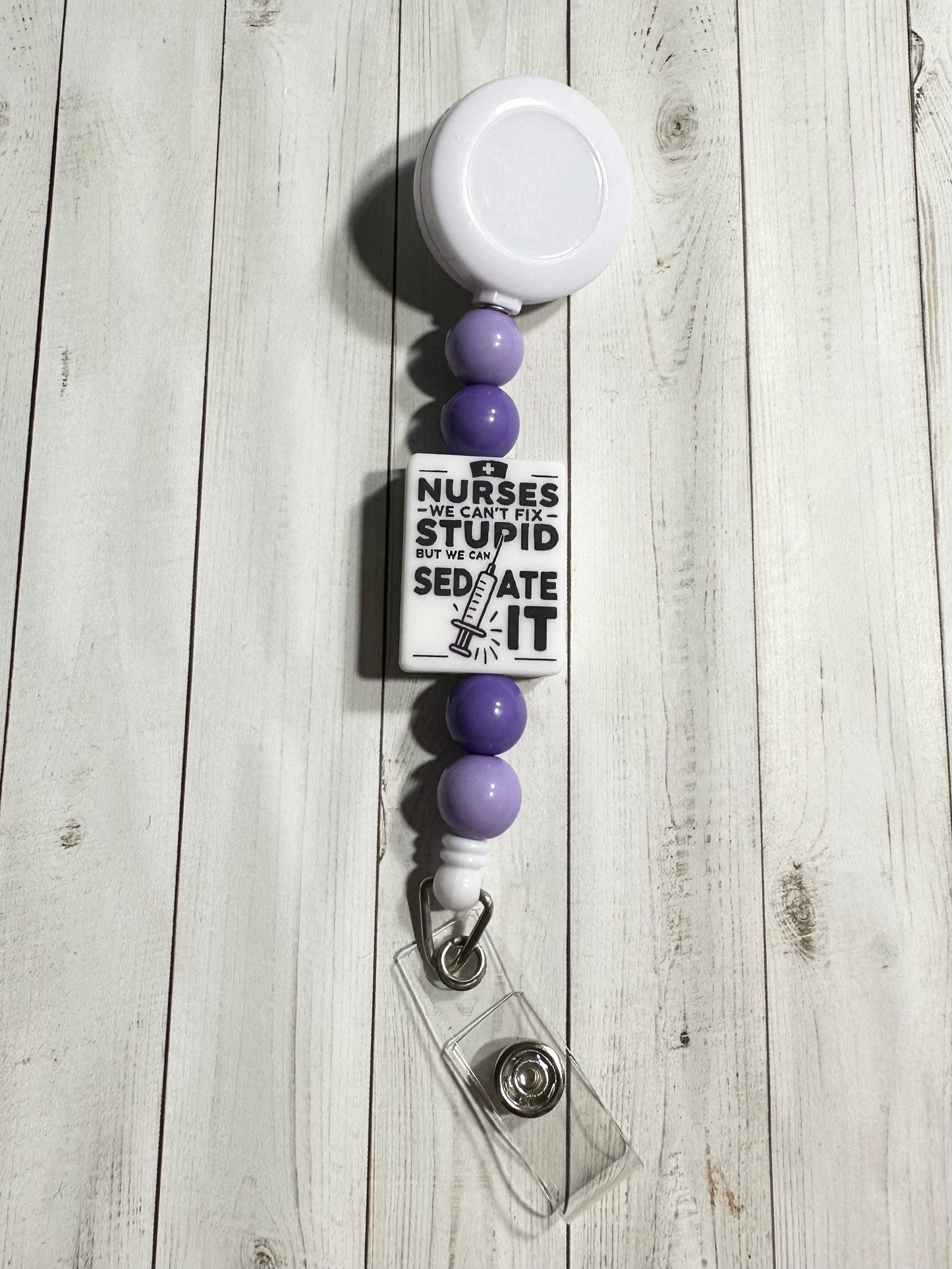 Funny Nurse Badge Reels