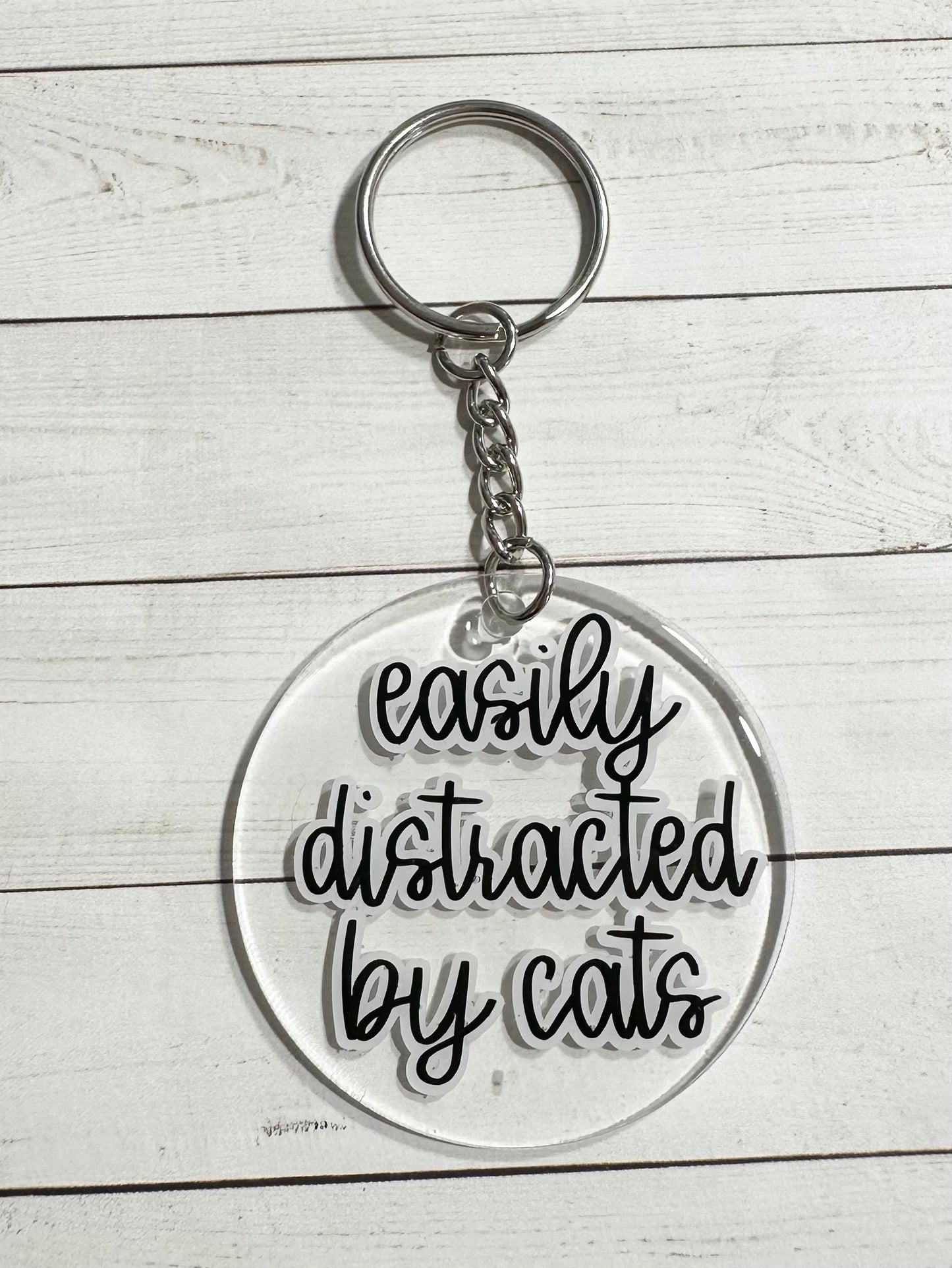 Funny Cat & Dog Acrylic Keychains